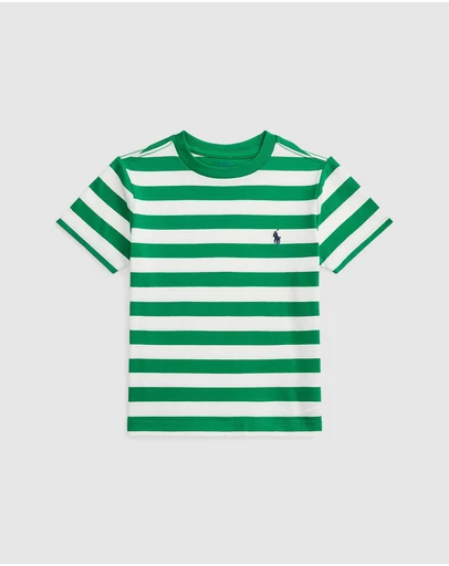 Polo Ralph Lauren - Striped Cotton Jersey Tee - Kids