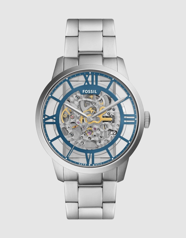 Fossil - Townsman Silver Tone Analogue Watch