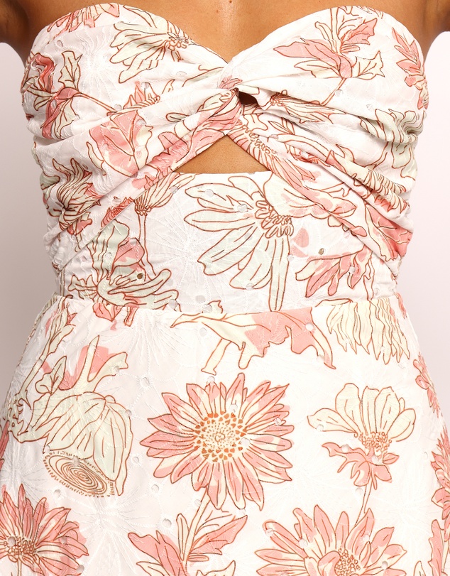 Petal & Pup - Calantha Maxi Dress - Pink Floral