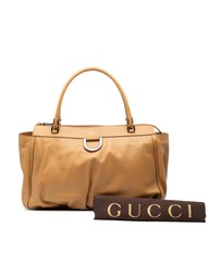 Pre-Loved by Azura Reborn - Pre-Loved Calfskin Abbey D Ring Tote