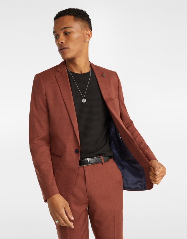 yd. - Lukey Skinny Stretch Suit Jacket