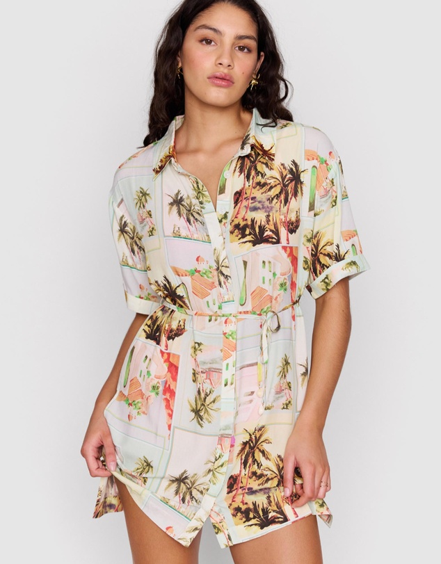 MINKPINK - Dolce Mini Shirt Dress