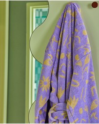 Mosey Me - Floral Dreams Terry Robe