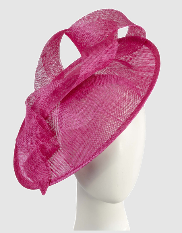 Max Alexander - Fuchsia Plate Racing Fascinator