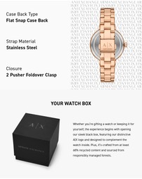 Armani Exchange - Two Tone Analogue Watch