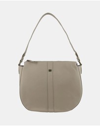 Pierre Cardin - Pierre Cardin Ladies Leather Classic Hobo Bag