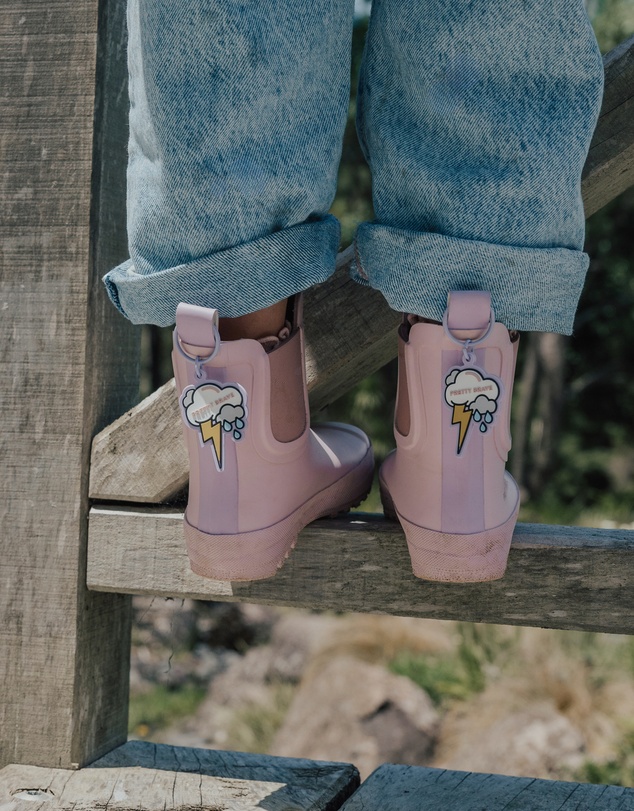 Pretty Brave - PUDDLE BOOT Blush