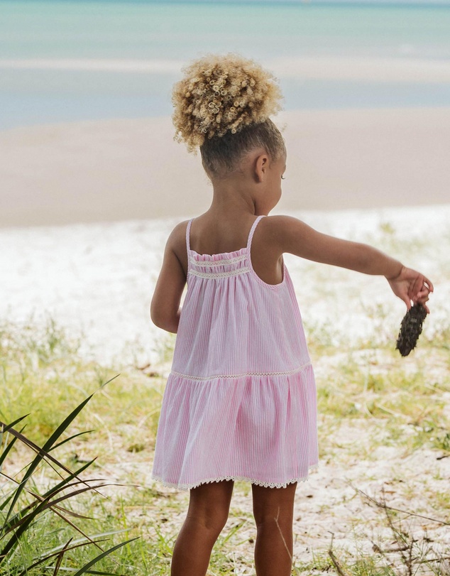 Bebe by Minihaha - Willa Stripe Dress - Kids