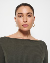 Commonry - Olivia Rib Dress