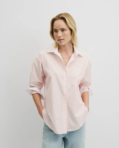 Country Road - Stripe Poplin Shirt