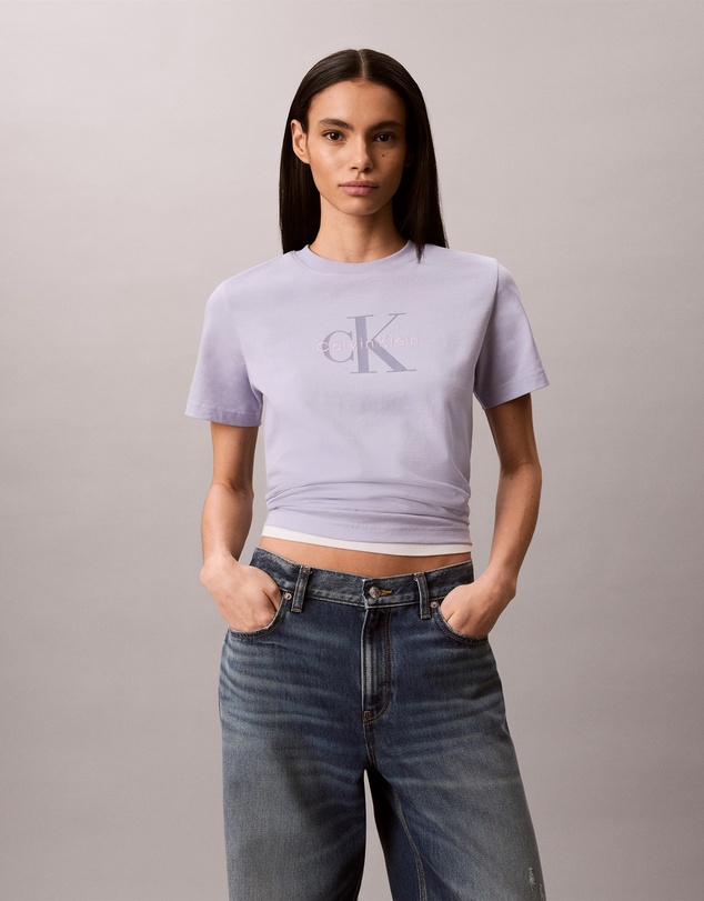 Calvin Klein Jeans - Embroidered Monogram Logo Tee