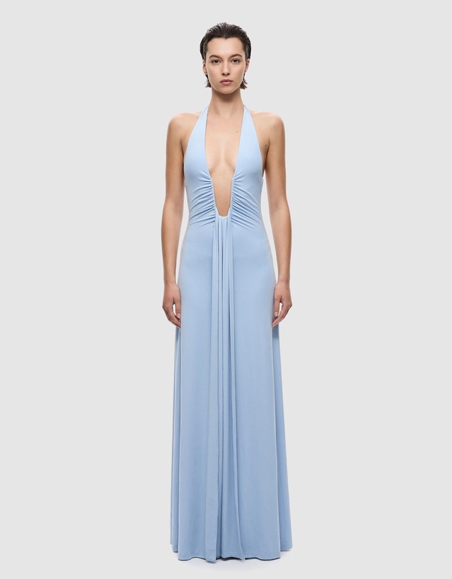 MISHA - Jennifer Cupro Maxi Dress