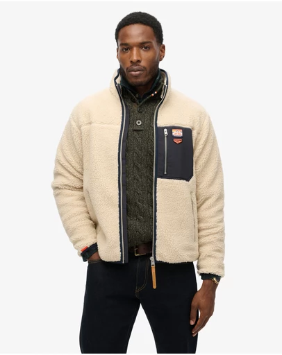 Superdry - Vintage Retro Full Zip Fleece