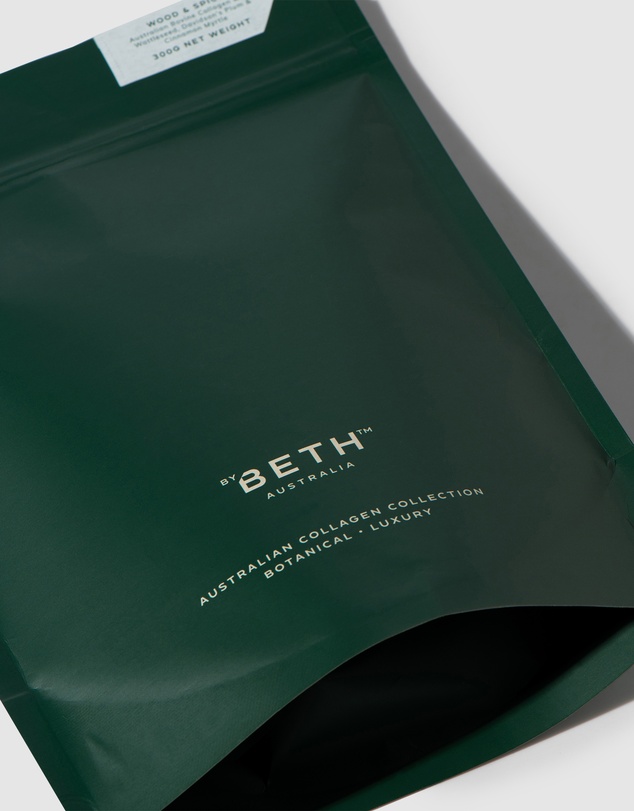By Beth - Wood & Spice Bovine Collagen Pouch