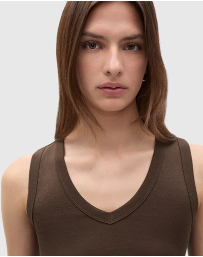 Seed Heritage - Australian Cotton V Neck Tank