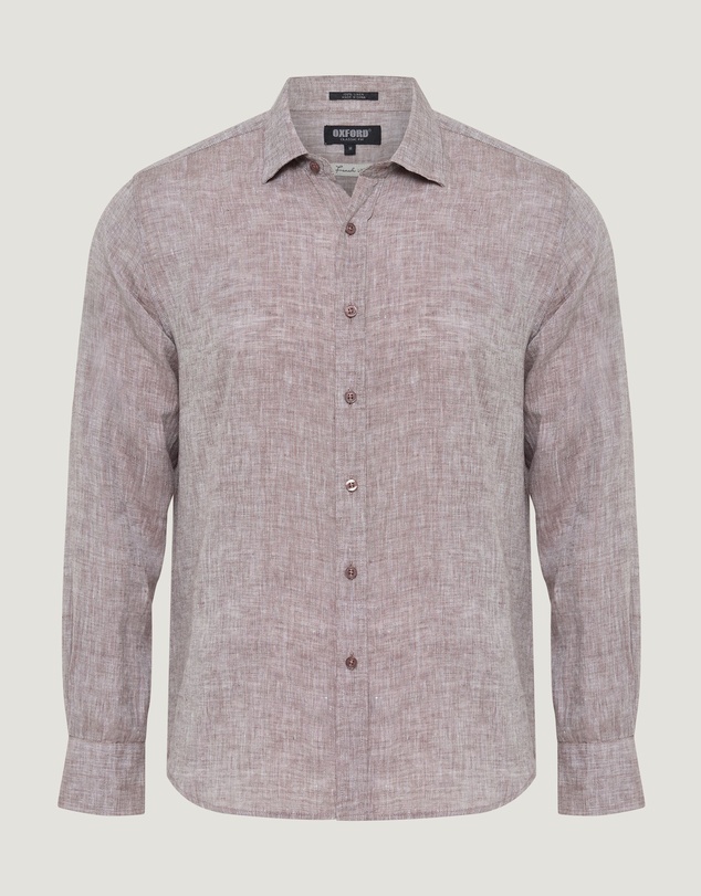 Oxford - Cooper Ls European Linen Shirt