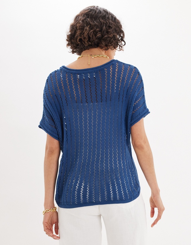 Amelius - Greta Short Sleeve Knit Top