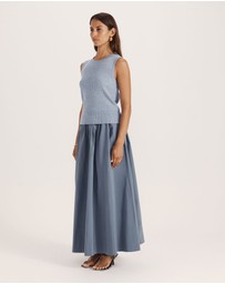 SABA - Franka Merino Wool Ribbed Tank