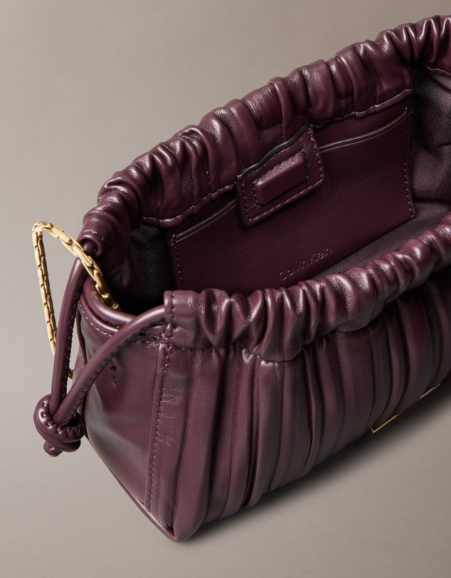 Calvin Klein - Mini Plissé Chain Crossbody Bag