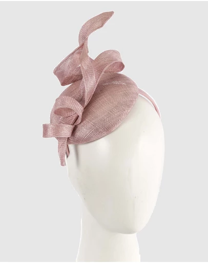Max Alexander - Pillbox Pink Racing Fascinator