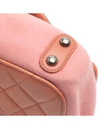 Pre-Loved by Azura Reborn - Pre-Loved Paris Salzburg Mini Quilted Glazed Calfskin and Felt Edelweiss Flower Flap
