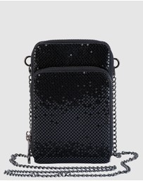 Olga Berg - Elton Mesh Cross Body Bag