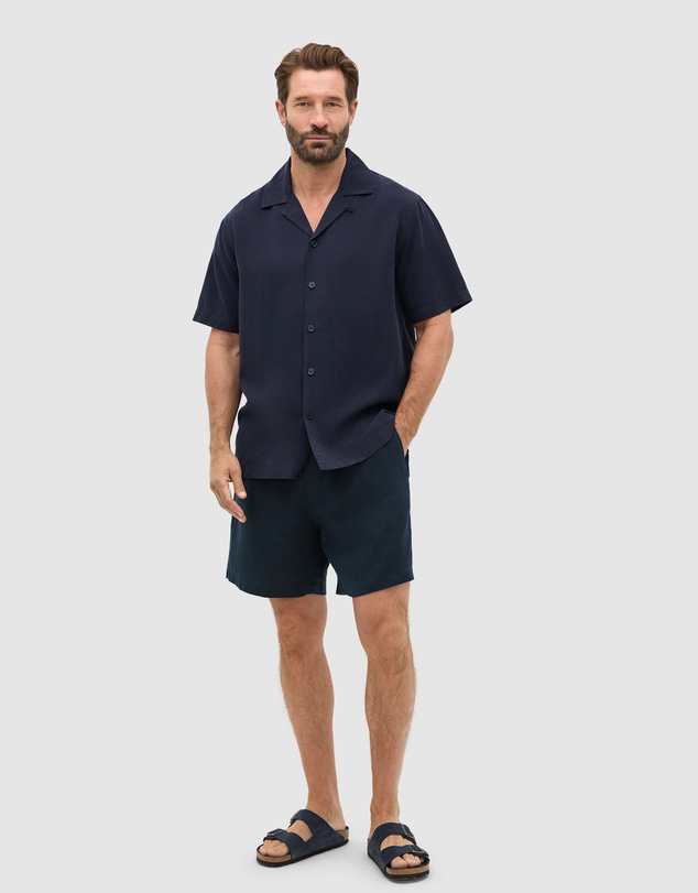 Seed Heritage - S/S Camp Collar Shirt
