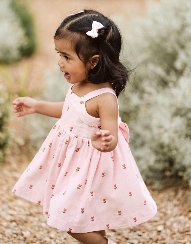 Fox & Finch - Sundae Bow Back Dress - Kids