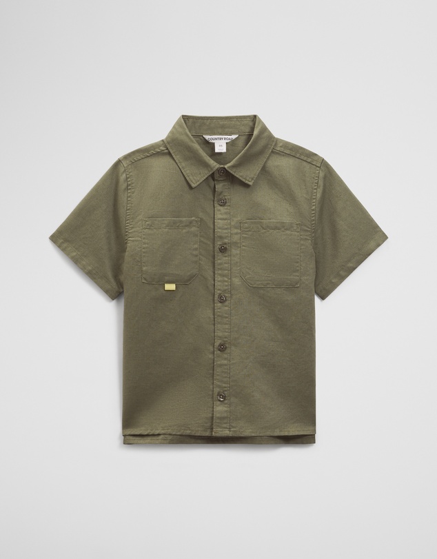 Country Road - Short Sleeve Pocket Detail Shirt