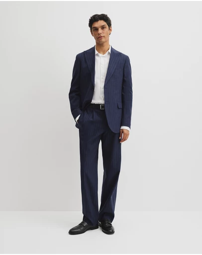 Country Road - Regular Fit Pinstripe Tailored Pant