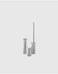 Georg Jensen - Bernadotte Tealight & Taper 3 pieces