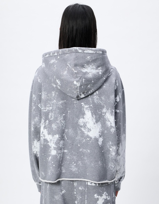 MM6 Maison Margiela - Paint Splatter Hooded Sweatshirt