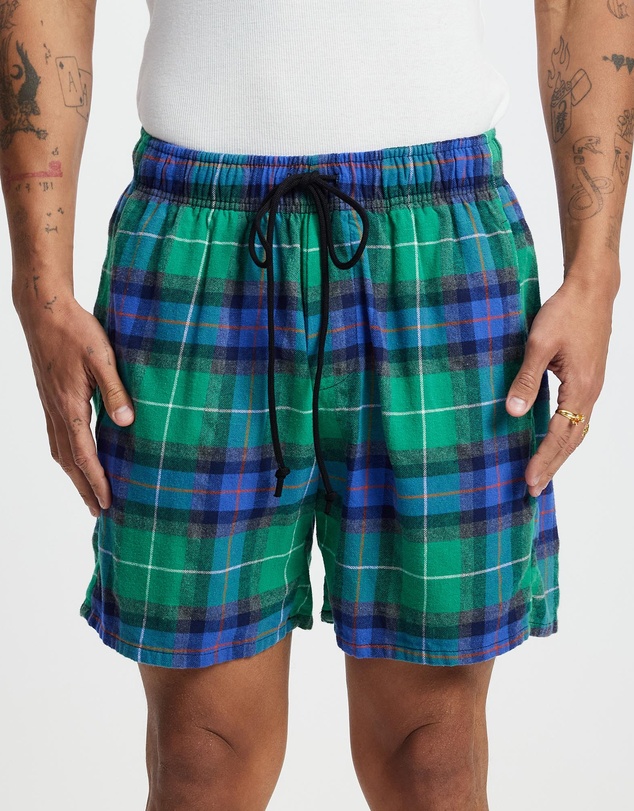 Surrounded By Ghosts - The Andradite Cotton Drawstring Shorts