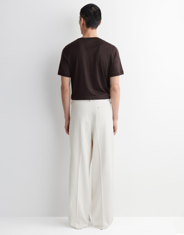 COS - Pleated Relaxed-Fit Wide-Leg Denim Trousers