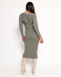 Petal & Pup - Serena Knitted Set - Olive