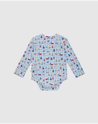 Kynd Baby - Miffy Comfy Bodysuit Long Sleeve in Nautical