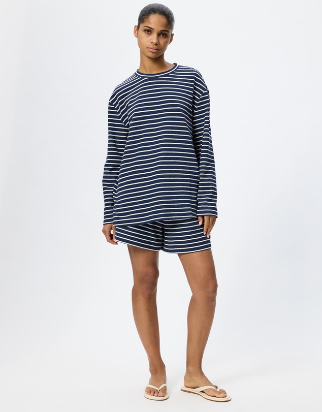 Zulu & Zephyr - Stripe Jersey Long Sleeve Top ICONIC EXCLUSIVE