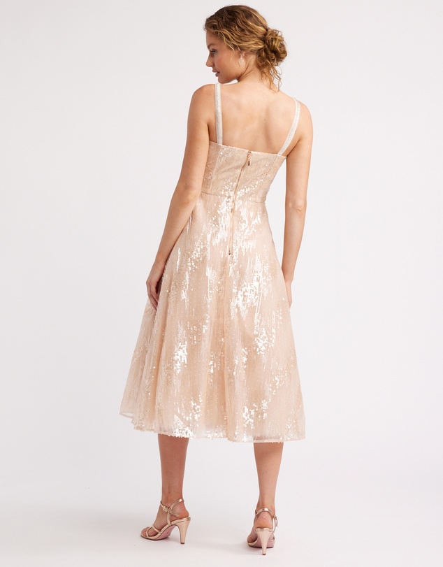 Review - Santorini Sequin Midi Dress