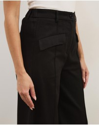 Atmos&Here - Laura Cotton Twill Pants