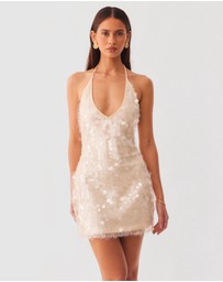 SNDYS - Calena Halter Mini Dress - ICONIC EXCLUSIVE