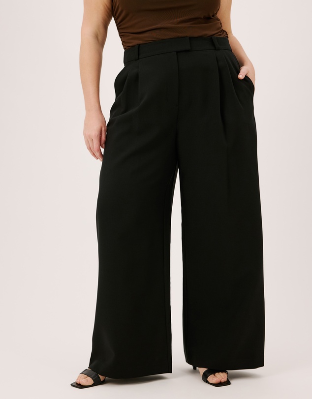 Atmos&Here Curvy - Chelsea Wide Leg Pants