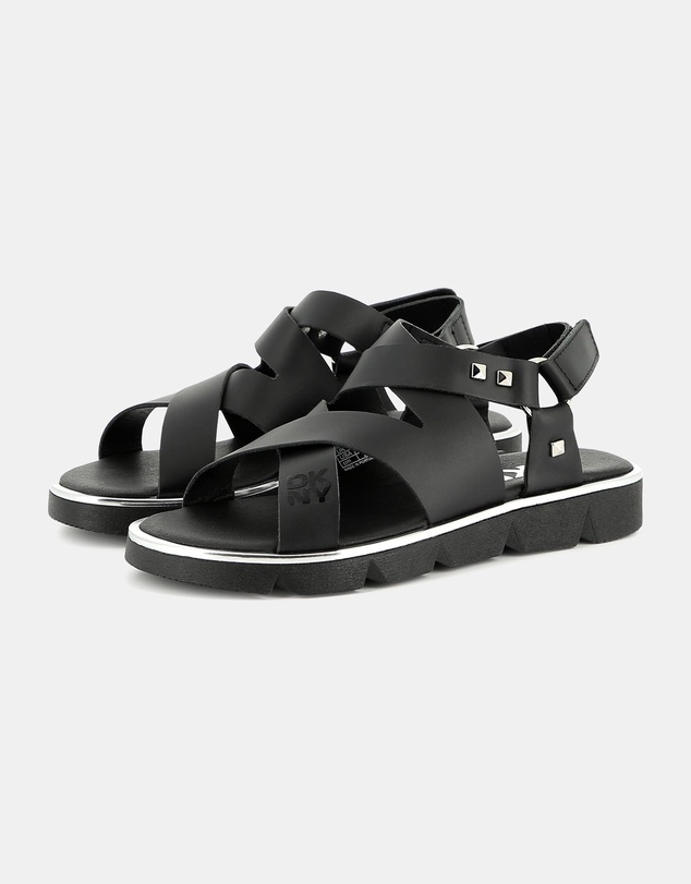 DKNY - Strappy Flat Sandals - Kids-Teens
