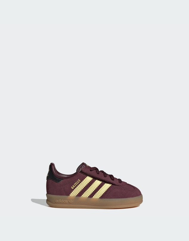 adidas Originals - GAZELLE INDOOR COMFORT CLOSURE ELASTIC LACE SHOES Infants