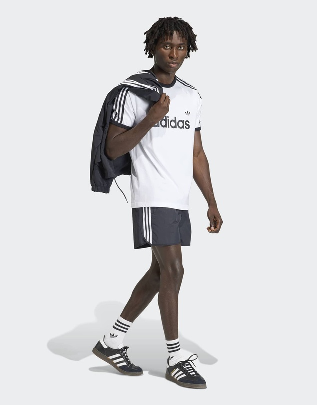 adidas Originals - 3-Stripes Slim Ringer T-Shirt Mens