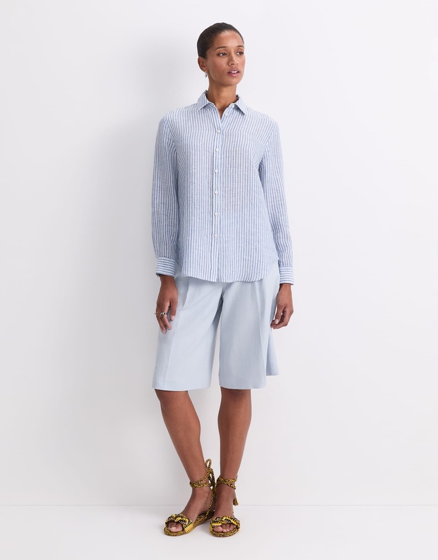 Sportscraft - Dahlia Stripe Linen Shirt