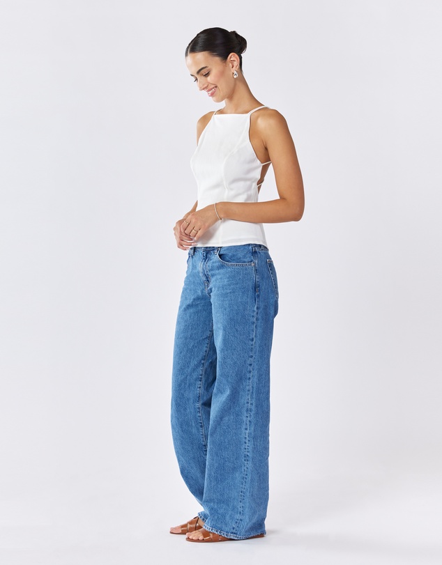 ids - Sunset Criss-Cross Top