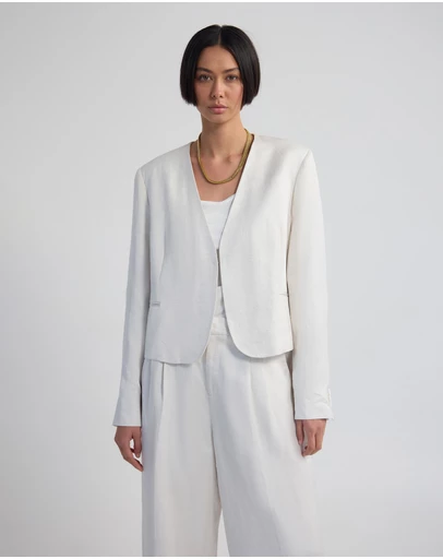 Oxford - Alina Crop Blazer
