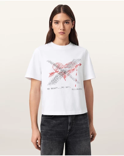 AllSaints - Heartache Lisa Tee