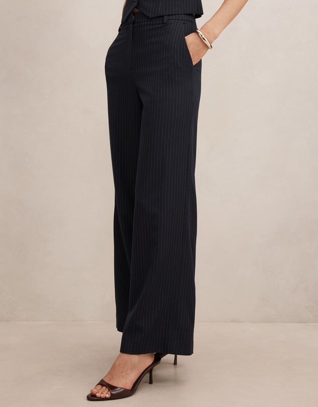 Forever New - Paloma Pinstripe Wide Leg Pants