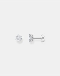 THOMAS SABO - Ear studs with white zirconia in brilliant cut